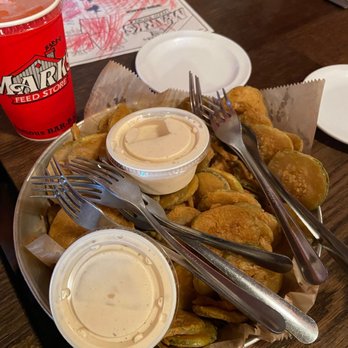 Mark's Feed Store - Fried Pickles. So good. - American Near Me - Louisville, Kentucky