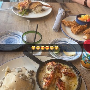 Katie's Seafood House - crab stuffed shrimp and the chef's special - Seafood Near Me - Galveston, Texas Katie's Seafood House - crab stuffed shrimp and the chef's special - Seafood Near Me - Galveston, Texas