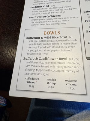 Menu photo 3 Doolittles Woodfire Grill Eagan, MN