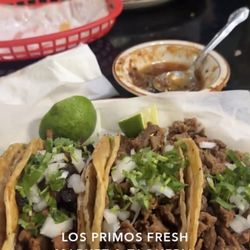Steak & al pastor tacos
