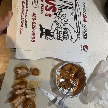 Gus's New York Pizza - Raw chicken :/ - Pizza Near Me - Tempe, Arizona