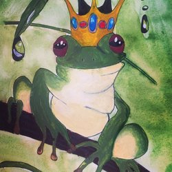 Garage Art Workshop For Kids - Painting by Hailey