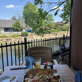 Flatwater Restaurant - Nachos & the view from the Flatwater porch! - Comfort Food Near Me - Indianapolis, Indiana Flatwater Restaurant - Nachos & the view from the Flatwater porch! - Comfort Food Near Me - Indianapolis, Indiana