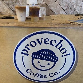 Provecho Coffee - Cute logo - Coffee & Tea Near Me - San Diego, California