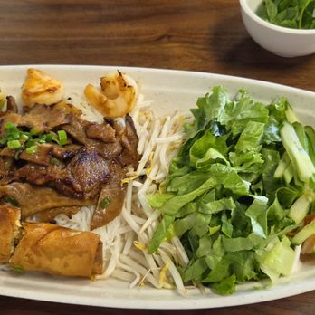 Pho Brother - #44 vermicelli with bbq pork, shrimp, eggroll. I've had better. - Vietnamese Near Me - Corona, California Pho Brother - #44 vermicelli with bbq pork, shrimp, eggroll. I've had better. - Vietnamese Near Me - Corona, California