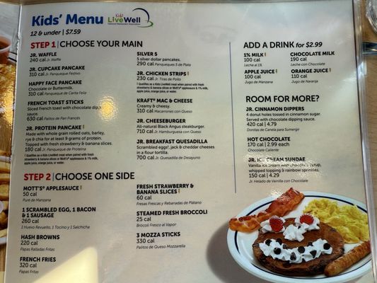 Menu photo 2 IHOP Vancouver, WA