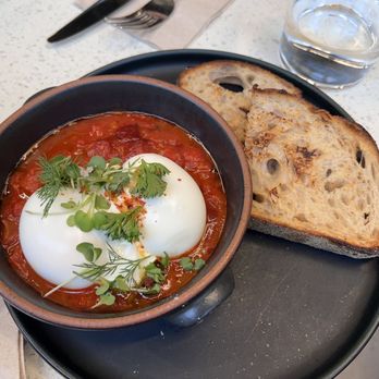 In Common NYC - Shakshuka Toast - Cafes Near Me - New York, New York In Common NYC - Shakshuka Toast - Cafes Near Me - New York, New York