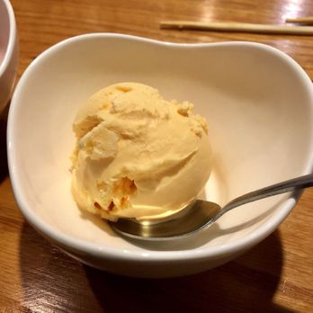 Kawa Sushi - Complimentary mango ice cream - Sushi Bars Near Me - Houston, Texas