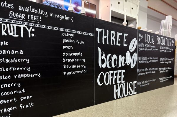Menu photo 1 Three Bean Coffee Galion, OH
