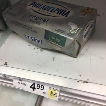 Safeway - Oh, cream cheese that expired 2 years ago...thats nice. How is this still in any shelf!!!??!!! - Grocery Near Me - Clinton, Maryland