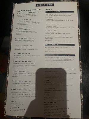 Menu photo 6 Continent Brooklyn Brooklyn, NY Menu photo 6 Continent Brooklyn Brooklyn, NY