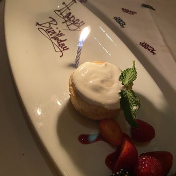 Ruth's Chris Steak House - Cheesecake and berries - Steakhouses Near Me - Roseville, California