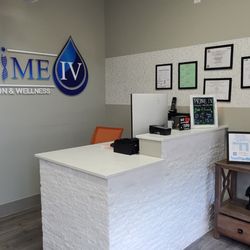 Prime IV hydration & Wellness - Our front desk where we greet you!