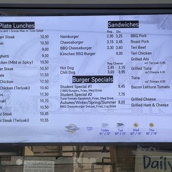 St Louis Drive Inn - Menu board 2/2! - Burgers Near Me - Honolulu, Hawaii St Louis Drive Inn - Menu board 2/2! - Burgers Near Me - Honolulu, Hawaii
