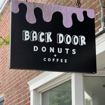 Back Door Donuts - Sign - Bakeries Near Me - Oak Bluffs, Massachusetts Back Door Donuts - Sign - Bakeries Near Me - Oak Bluffs, Massachusetts