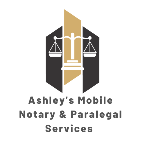 ASHLEY’S MOBILE NOTARY & PARALEGAL SERVICES Updated September 2024