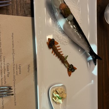 ADEGA Restaurant - Fish three ways - Portuguese Near Me - San Jose, California ADEGA Restaurant - Fish three ways - Portuguese Near Me - San Jose, California