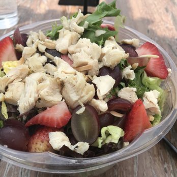 DV8 Kitchen - Strawberry Salad w/chicken. Delicious! - Bakeries Near Me - Lexington, Kentucky DV8 Kitchen - Strawberry Salad w/chicken. Delicious! - Bakeries Near Me - Lexington, Kentucky