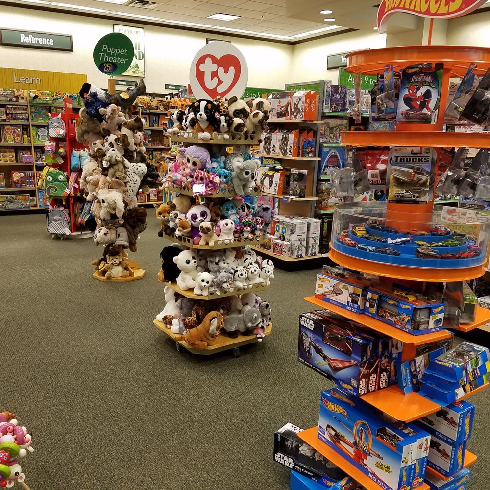 Barnes & Noble Booksellers - This is the back-right of the store. This is where all the toys (both educational and leisurely) are located of all grades. - Bookstores Near Me - Melbourne, Florida Barnes & Noble Booksellers - This is the back-right of the store. This is where all the toys (both educational and leisurely) are located of all grades. - Bookstores Near Me - Melbourne, Florida