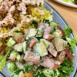 Mediterranean Salad (side in Chicken Shawarma) Mediterranean Salad (side in Chicken Shawarma)