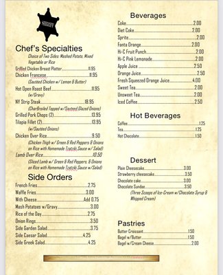 Menu photo 1 New York Diner Charlotte, NC