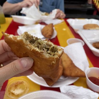The Roti King - Chicken pate - Caribbean Near Me - Saint John, Virgin Islands