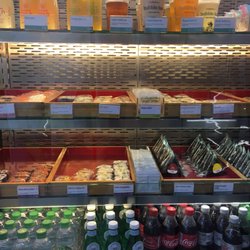 You can get sushi by individual prices ranging from 2 for 1.60£ and up!!