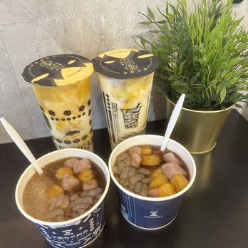 3 Dessert - Mango Milk Sago Grass Jelly Series #4 - Desserts Near Me - New York, New York 3 Dessert - Mango Milk Sago Grass Jelly Series #4 - Desserts Near Me - New York, New York