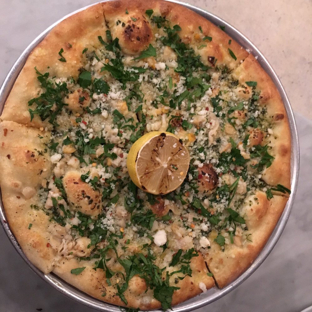 Waypoint - Chopped clam pizza - Bars Near Me - Cambridge, Massachusetts Waypoint - Chopped clam pizza - Bars Near Me - Cambridge, Massachusetts