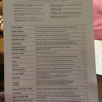 Silla Del Toro - Tapas menu - Tapas Bars Near Me - Marietta, Georgia Silla Del Toro - Tapas menu - Tapas Bars Near Me - Marietta, Georgia