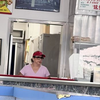 Fantastic Burgers - The lady in this picture is extremely rude to my wife and me. - American Near Me - Long Beach, California