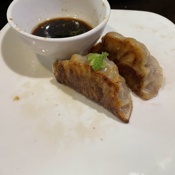 Kizuna - 4 Pan-Fried Kaiju XL Gyoza - Sushi Bars Near Me - Vienna, Virginia Kizuna - 4 Pan-Fried Kaiju XL Gyoza - Sushi Bars Near Me - Vienna, Virginia