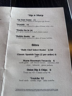 Menu photo 3 Lamella Tavern San Jose, CA