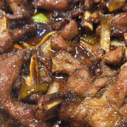 Hibachi Grill Buffet - Spicy Chicken with pepper:)