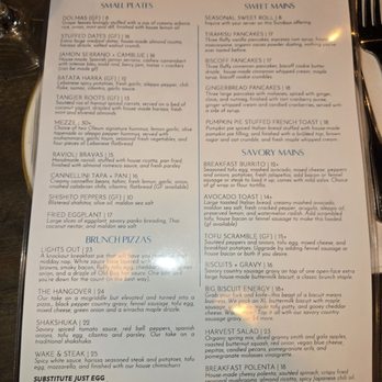 Oleum - Oleum Brunch menu - Vegan Near Me - Baltimore, Maryland