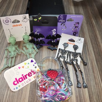 Claire's Boutiques - Happy Halloween Haul - Piercing Near Me - Fredericksburg, Virginia