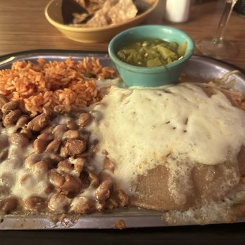 Tomasita's - Chicken Enchiladas - New Mexican Cuisine Near Me - Santa Fe, New Mexico