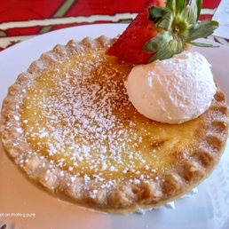Bruleed Coconut Custard Pie