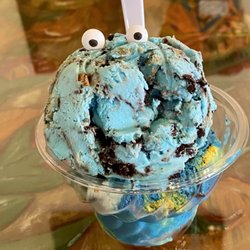 Yeni’s Palarte - Cookie Monster and Starry Night