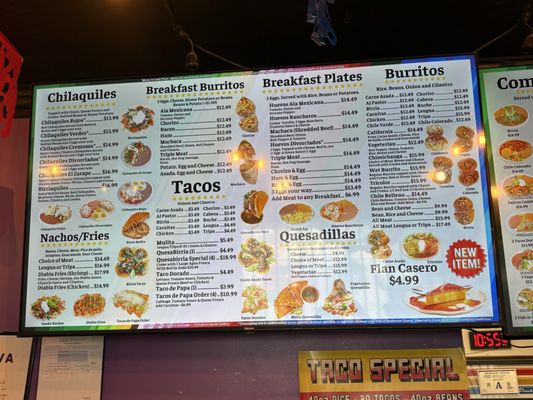 Menu photo 2 El Zarape Las Vegas, NV Menu photo 2 El Zarape Las Vegas, NV