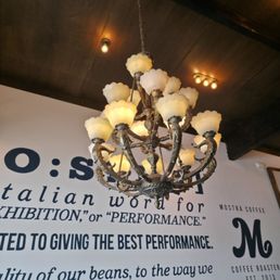 One of their chandeliers One of their chandeliers