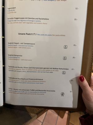 Menu photo 8 Restaurant Weisshorn Zermatt, VS Menu photo 8 Restaurant Weisshorn Zermatt, VS