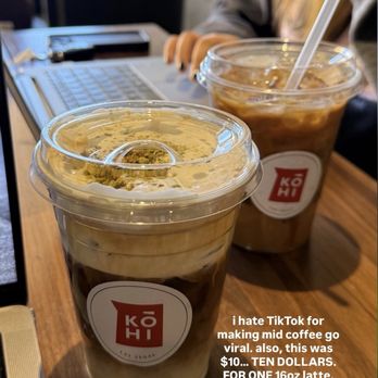 Kohi - Pistachio latte, and Caramel latte - Coffee & Tea Near Me - Henderson, Nevada Kohi - Pistachio latte, and Caramel latte - Coffee & Tea Near Me - Henderson, Nevada