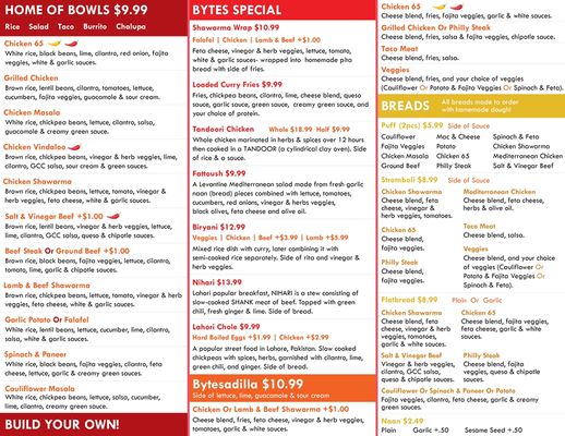 Menu photo 8 Bytes Fusion Grill Saginaw, MI Menu photo 8 Bytes Fusion Grill Saginaw, MI