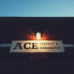 Ace Biscuit & Barbecue - Storefront Signage