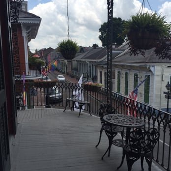 Inn on St. Peter - Balcony for the upstairs rooms - Hotels Near Me - New Orleans, Louisiana