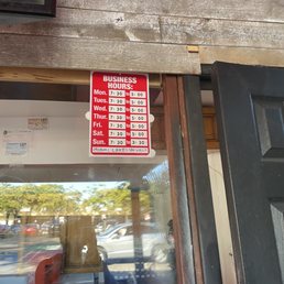 Store hours Store hours