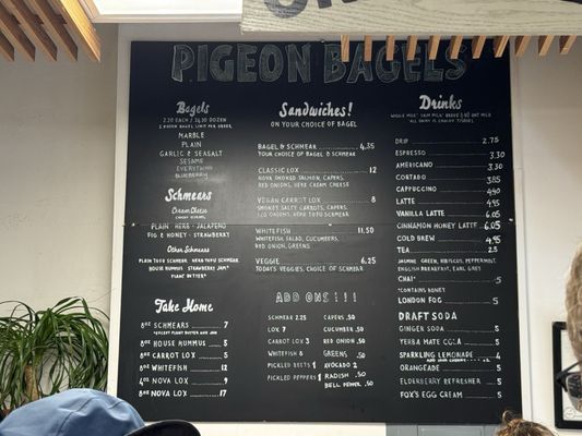 Menu photo 2 Pigeon Bagels Pittsburgh, PA