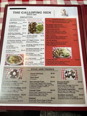 Menu photo 6 Galloping Hen Ventura, CA
