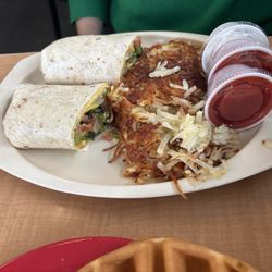 Veggie Breakfast Burrito